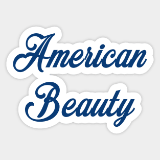 American beauty Sticker